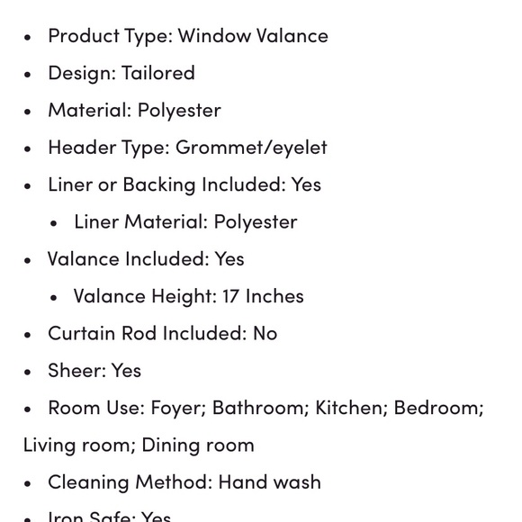 Port-wine beaded sun blocking valances (2) - Picture 9 of 9